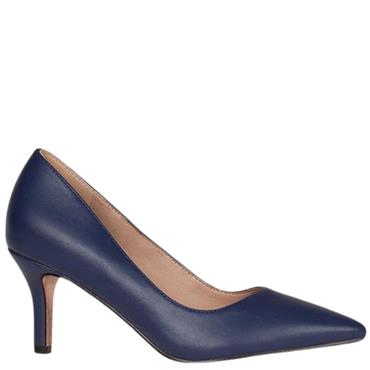 UNA HEALY WOMENS POINT TOE COURT SHOE - INDIGO